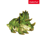 NATIONAL GEOGRAPHIC DINOZAURI PUZZLE 3D TRICERATOPS 61 PIESE - CUBIC FUN (CUDS1168h)