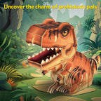 NATIONAL GEOGRAPHIC DINOZAURI PUZZLE 3D TIRANOZAUR 47 PIESE - CUBIC FUN (CUDS1169h)