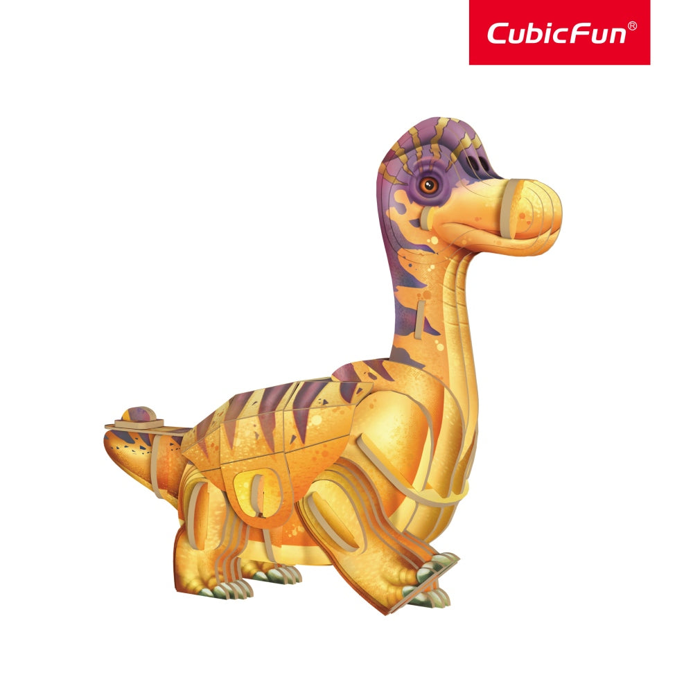 NATIONAL GEOGRAPHIC DINOZAURI PUZZLE 3D BRAHIOZAUR 54 PIESE - CUBIC FUN (CUDS1170h)