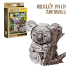 ANIMALE SALBATICE PUZZLE 3D KOALA 60 PIESE - CUBIC FUN (CUDS1176h)