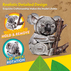 ANIMALE SALBATICE PUZZLE 3D KOALA 60 PIESE - CUBIC FUN (CUDS1176h)