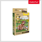 ANIMALE SALBATICE PUZZLE 3D CAPIBARA 56 PIESE - CUBIC FUN (CUDS1177h)