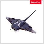 ANIMALE SALBATICE PUZZLE 3D DIAVOL DE MARE 53 PIESE - CUBIC FUN (CUDS1178h)