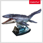 NATIONAL GEOGRAPHIC PUZZLE 3D MOSASAURUS 76 PIESE - CUBIC FUN (CUDS1194h)