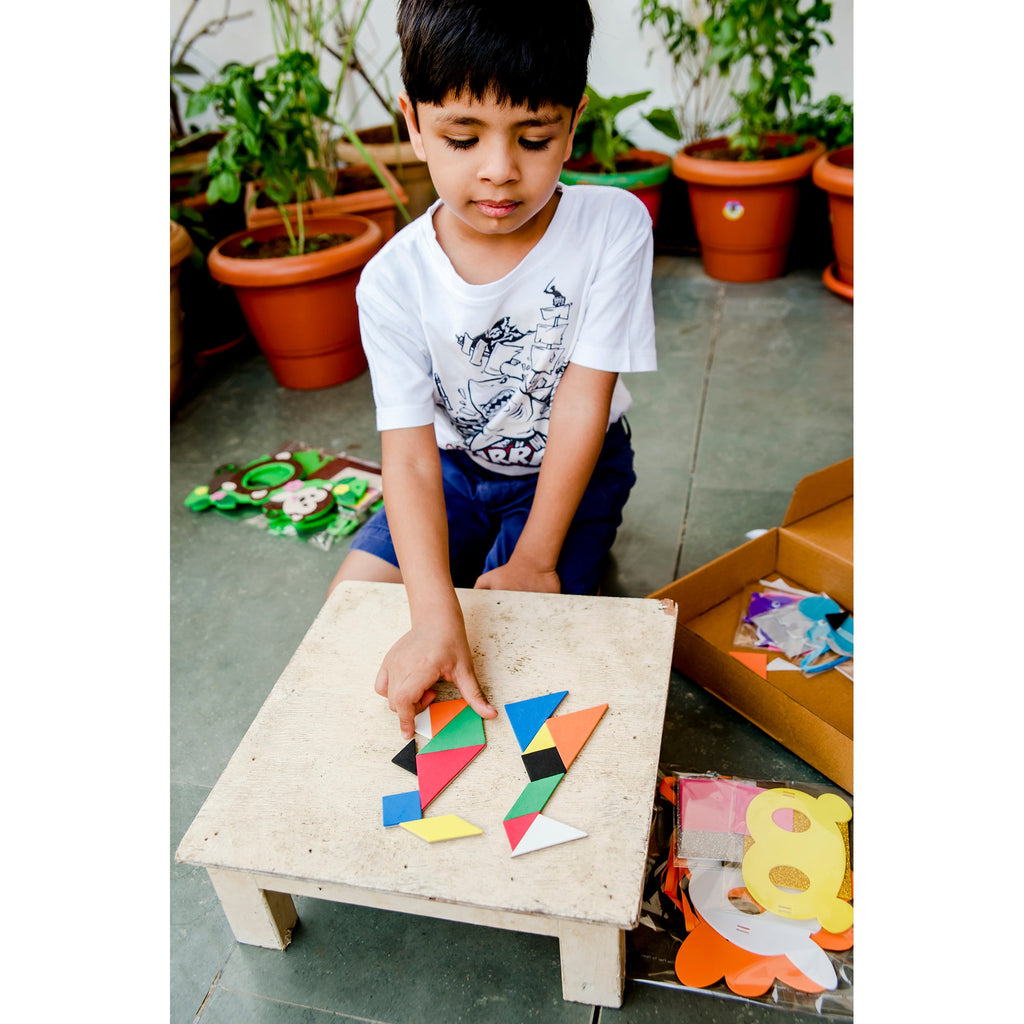 KIT CREATIE 2-IN-1 SAFARI IN JUNGLA - JACK IN THE BOX (JK10021)