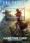 FINAL FANTASY XIV 60 DAYS GAME TIME CARD (USD) - PC - OFFICIAL WEBSITE - MULTILANGUAGE - WORLDWIDE