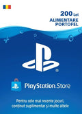PLAYSTATION NETWORK CARD 200 RON (ROMANIA) - PSN - PLAYSTATION - MULTILANGUAGE - EU - Libelula Vesela - Jocuri video