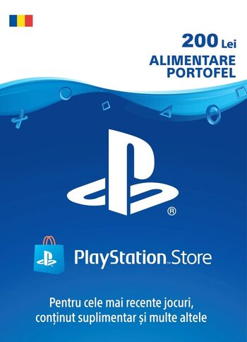 PLAYSTATION NETWORK CARD 200 RON (ROMANIA) - PSN - PLAYSTATION - MULTILANGUAGE - EU - Libelula Vesela - Jocuri video