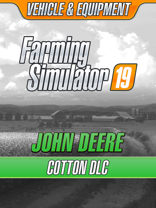 FARMING SIMULATOR 19 - JOHN DEERE COTTON (DLC) - PC - STEAM - MULTILANGUAGE - WORLDWIDE - Libelula Vesela - Jocuri video