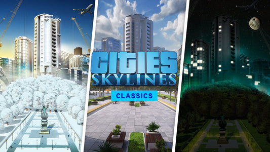 CITIES: SKYLINES - THE CLASSICS BUNDLE - PC - STEAM - MULTILANGUAGE - WORLDWIDE - Libelula Vesela - Jocuri video