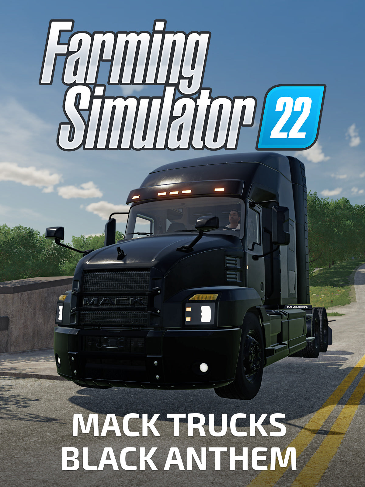 FARMING SIMULATOR 22 - MACK TRUCKS: BLACK ANTHEM (DLC) - PC - STEAM - MULTILANGUAGE - WORLDWIDE - Libelula Vesela - Jocuri Video