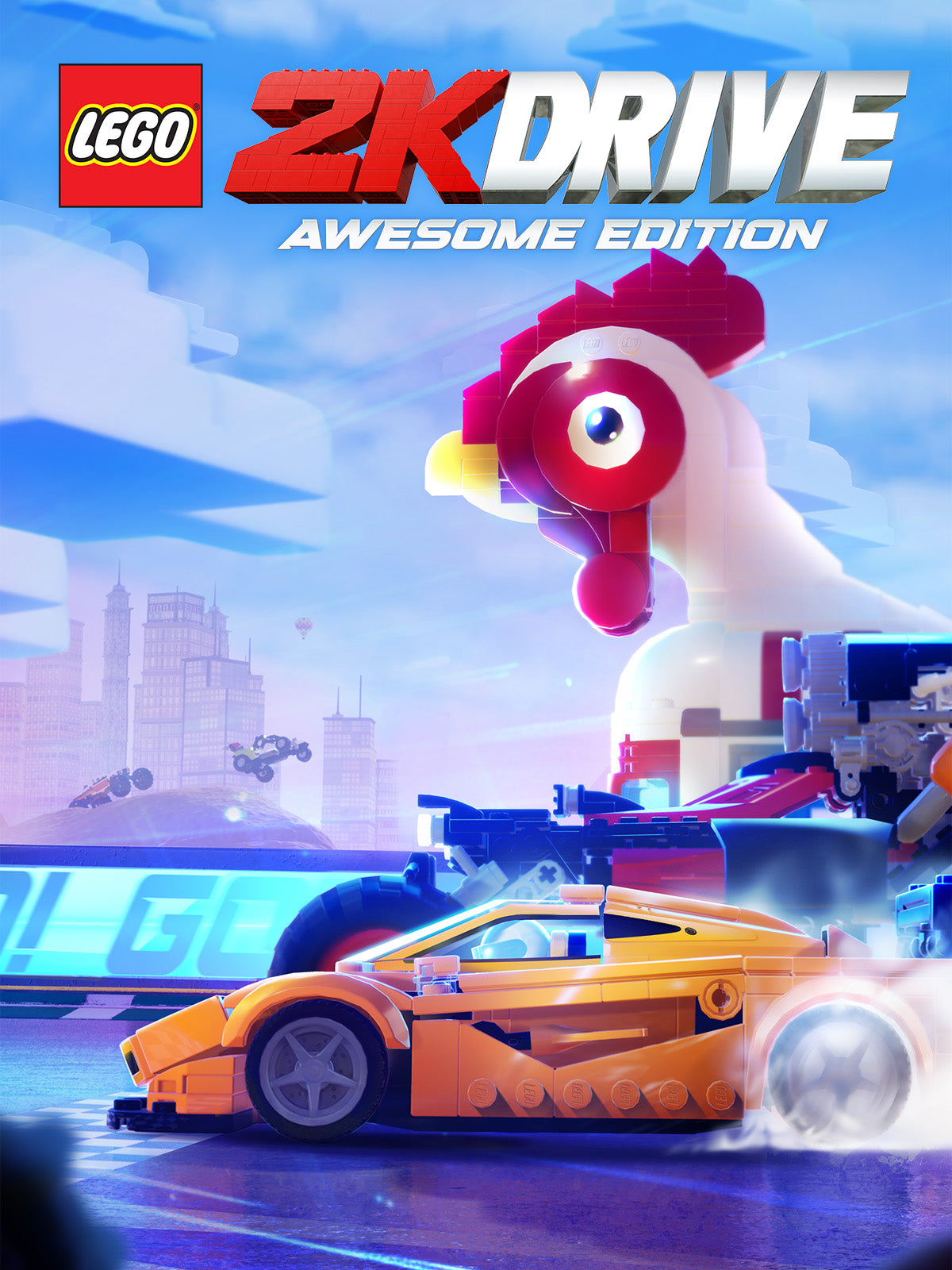 LEGO 2K DRIVE (AWESOME EDITION) - PC - STEAM - MULTILANGUAGE - EU - Libelula Vesela - Jocuri video