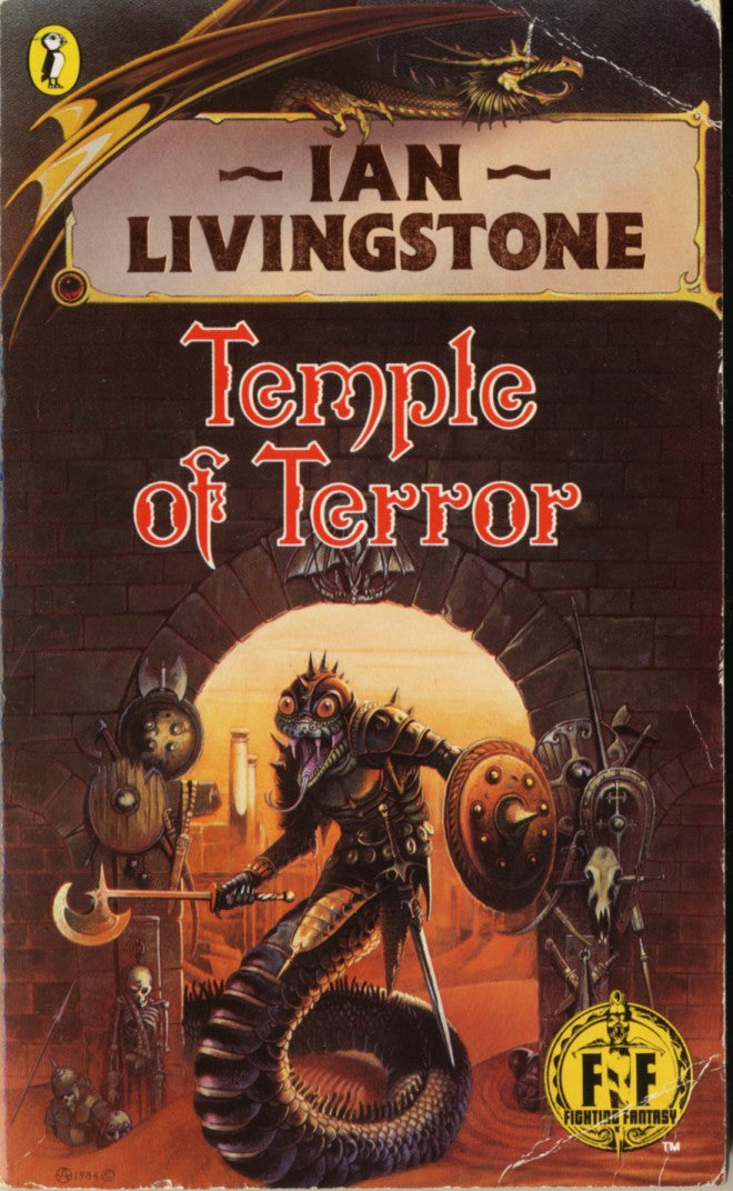 TEMPLE OF TERROR (FIGHTING FANTASY CLASSICS) - PC - STEAM - EN - WORLDWIDE - Libelula Vesela - Jocuri Video