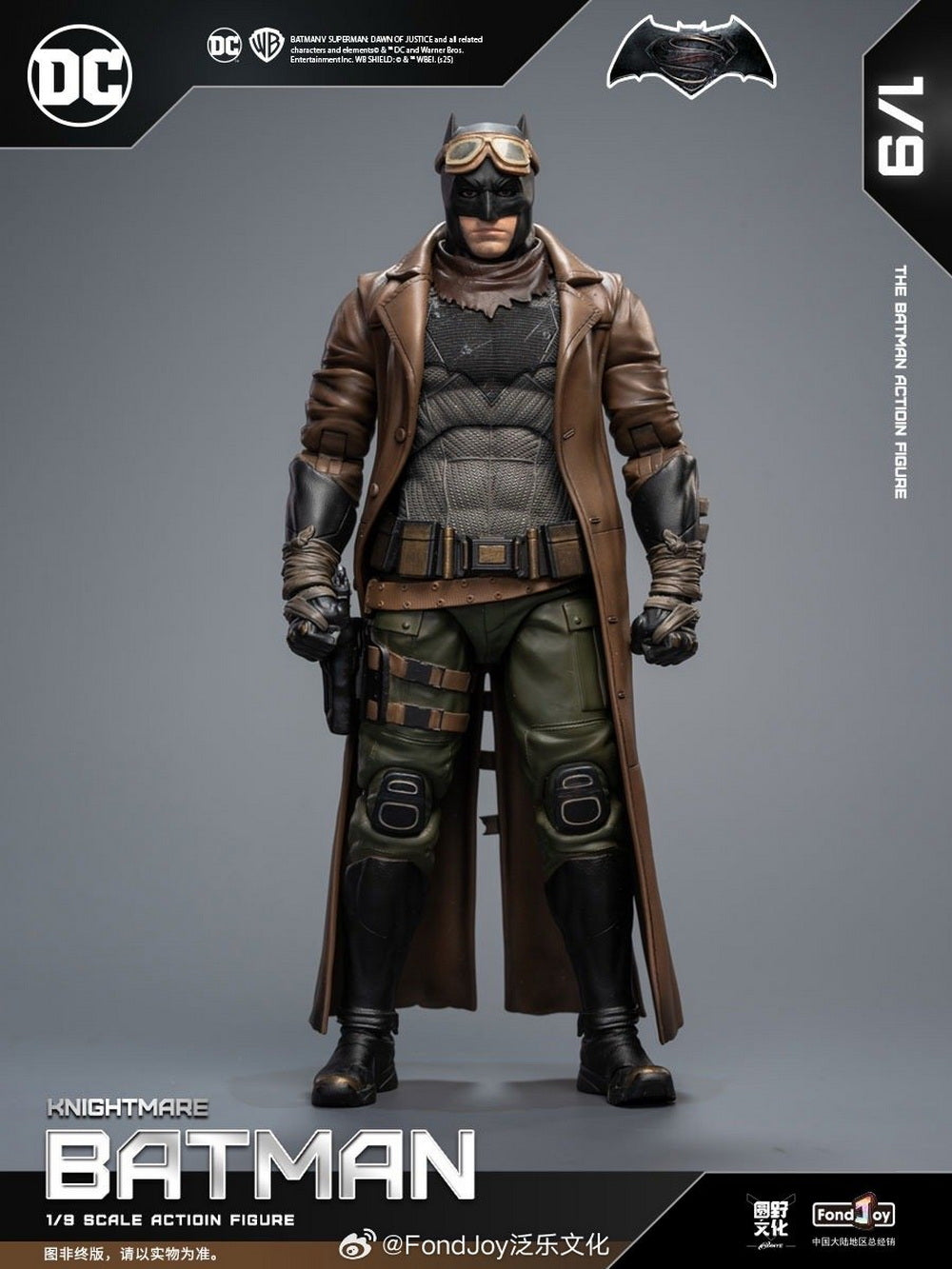 KNIGHTMARE - FONDJOY JUSTICE LEAGUE FIGURINE COLECTIBILE
