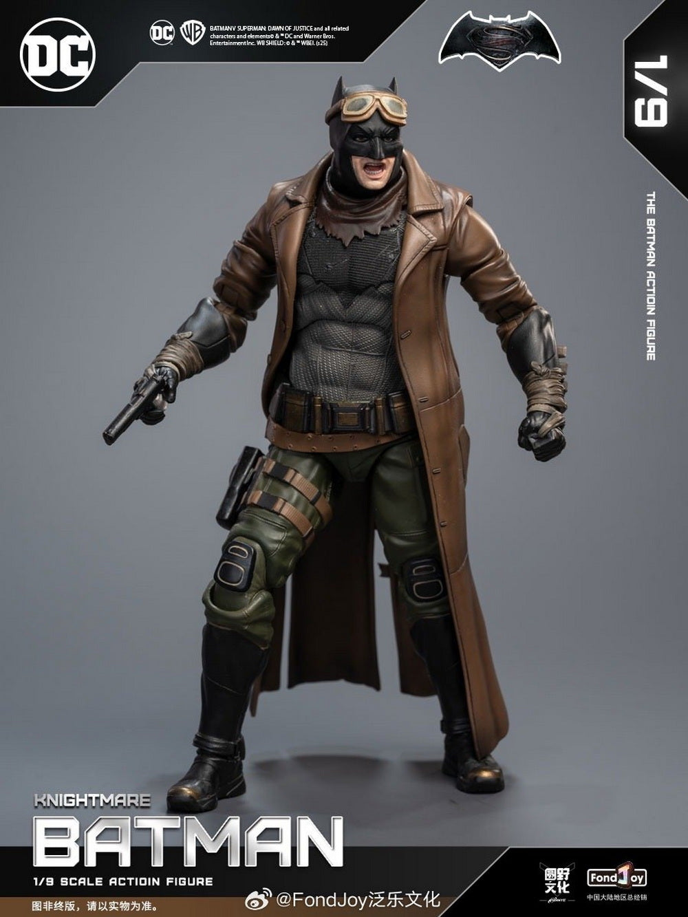 KNIGHTMARE - FONDJOY JUSTICE LEAGUE FIGURINE COLECTIBILE