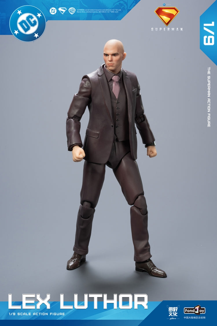 LEX LUTHOR - FONDJOY JUSTICE LEAGUE FIGURINE COLECTIBILE