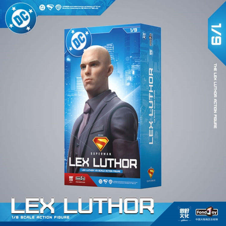 LEX LUTHOR - FONDJOY JUSTICE LEAGUE FIGURINE COLECTIBILE