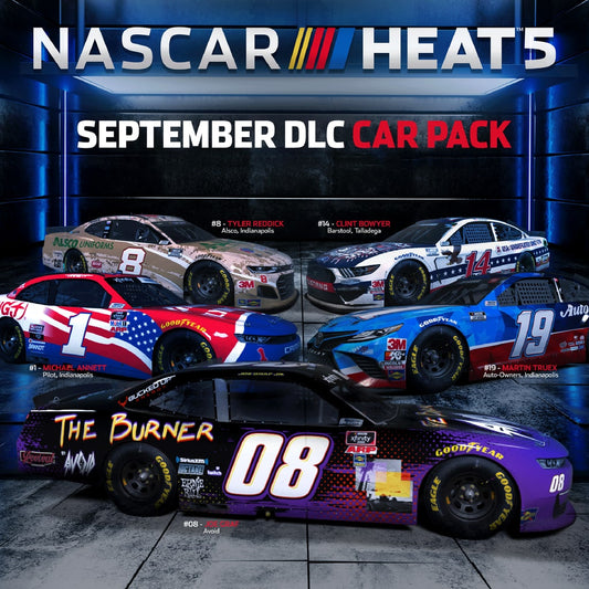 NASCAR HEAT 5 - SEPTEMBER DLC PACK - PC - STEAM - MULTILANGUAGE - WORLDWIDE - Libelula Vesela - Jocuri video