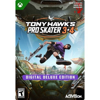 TONY HAWK’S PRO SKATER 3 + 4 (DELUXE EDITION) (PC / XBOX) - XBOX LIVE - MULTILANGUAGE - WORLDWIDE