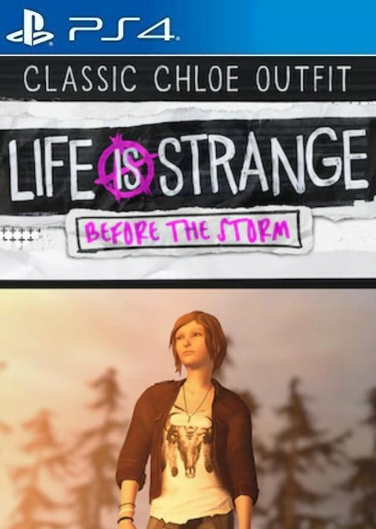 LIFE IS STRANGE: BEFORE THE STORM CLASSIC CHLOE OUTFIT PACK - PLAYSTATION PS4 - PSN - WORLDWIDE - MULTILANGUAGE