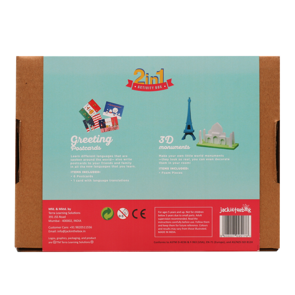 KIT CREATIE 2-IN-1 IN JURUL LUMII - JACK IN THE BOX (JK10018)