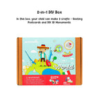 KIT CREATIE 2-IN-1 IN JURUL LUMII - JACK IN THE BOX (JK10018)