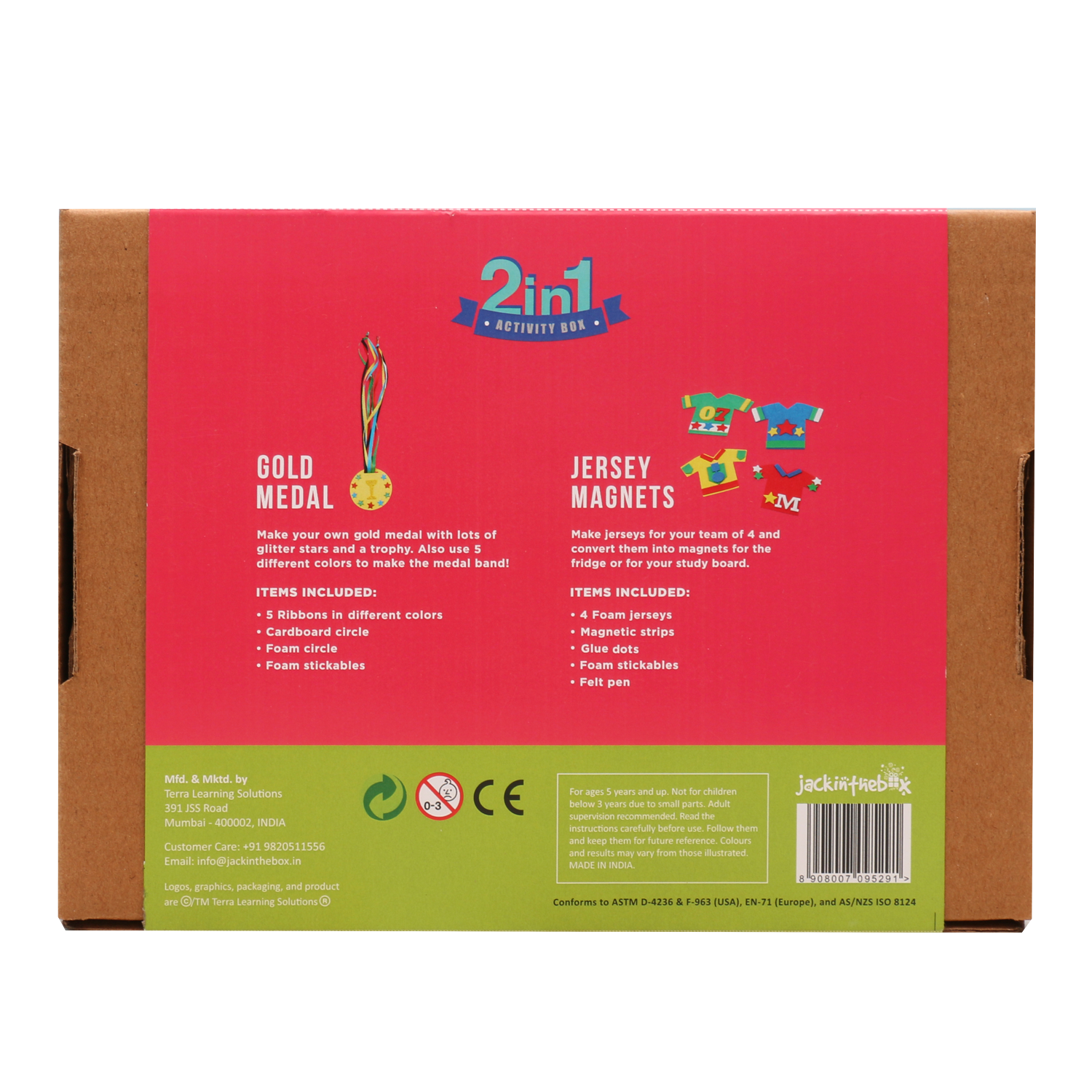 KIT CREATIE 2-IN-1 IUBITORI DE SPORTURI - JACK IN THE BOX (JK10024)