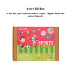 KIT CREATIE 2-IN-1 IUBITORI DE SPORTURI - JACK IN THE BOX (JK10024)