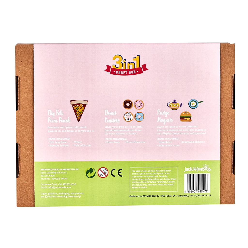 KIT CREATIE 3-IN-1 MICUL BUCATAR - JACK IN THE BOX (JK10032)