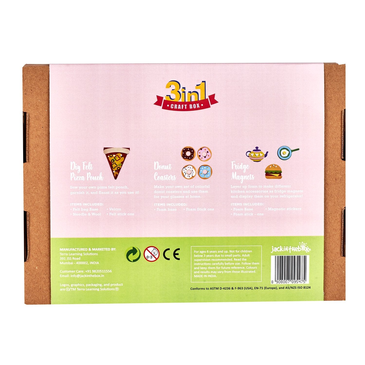 KIT CREATIE 3-IN-1 MICUL BUCATAR - JACK IN THE BOX (JK10032)