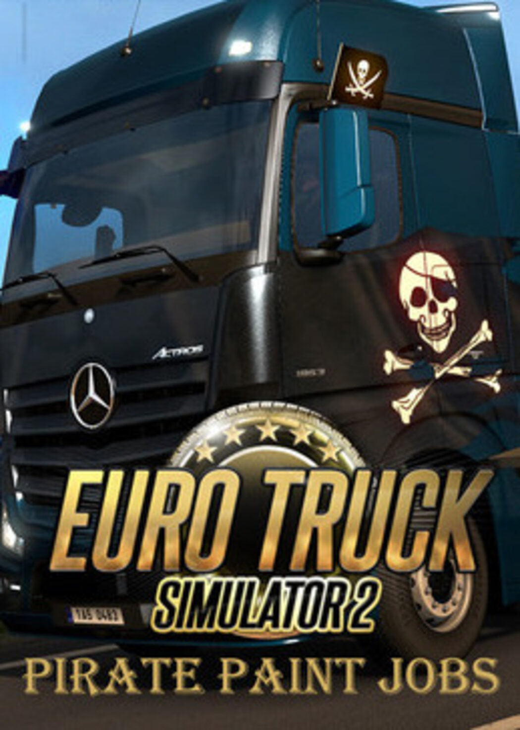 EURO TRUCK SIMULATOR 2 - PIRATE PAINT JOBS PACK - STEAM - PC - WORLDWIDE - MULTILANGUAGE - Libelula Vesela - Jocuri video