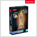 CUBIC FUN - PUZZLE 3D LED EMPIRE STATE BUILDING 37 PIECES - CUBIC FUN (CUL539h)
