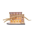 PUZZLE 3D CU LED MUZEUL NATURAL BALENA ALBASTRA 223 PIESE - CUBIC FUN (CUL545h)