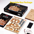 PUZZLE 3D CU LED MUZEUL NATURAL MAMUT 463 PIESE - CUBIC FUN (CUL547h)
