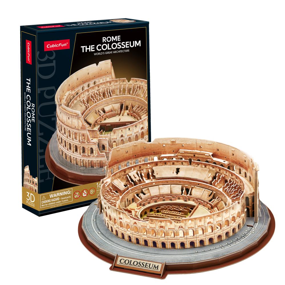 FUN CUBE - 3D PUZZLE COLOSSEUM COMPLEX LEVEL 163 PIECES - FUN CUBE (CUMC279h)