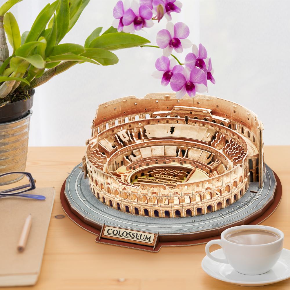 CUBIC FUN - PUZZLE 3D COLOSSEUM NIVEL COMPLEX 163 PIESE - CUBIC FUN (CUMC279h)