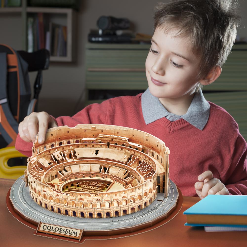 CUBIC FUN - PUZZLE 3D COLOSSEUM NIVEL COMPLEX 163 PIESE - CUBIC FUN (CUMC279h)