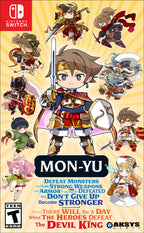 MON-YU: DEFEAT MONSTERS AND GAIN STRONG WEAPONS AND ARMOR. YOU MAY BE DEFEATED, BUT DON’T GIVE UP. BECOME STRONGER. I BELIEVE THERE WILL BE A DAY WHEN THE HEROES DEFEAT THE DEVIL KING. - NINTENDO SWITCH - SWITCH - MULTILANGUAGE - EU