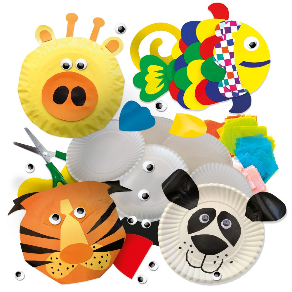 SET DE CREATIE ANIMALE AMUZANTE 4-8 ANI - HEADU (HE54198)