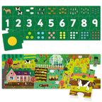 PUZZLE TO LEARN THE NUMBERS FROM 1 TO 9 - HEADU (HE54907)