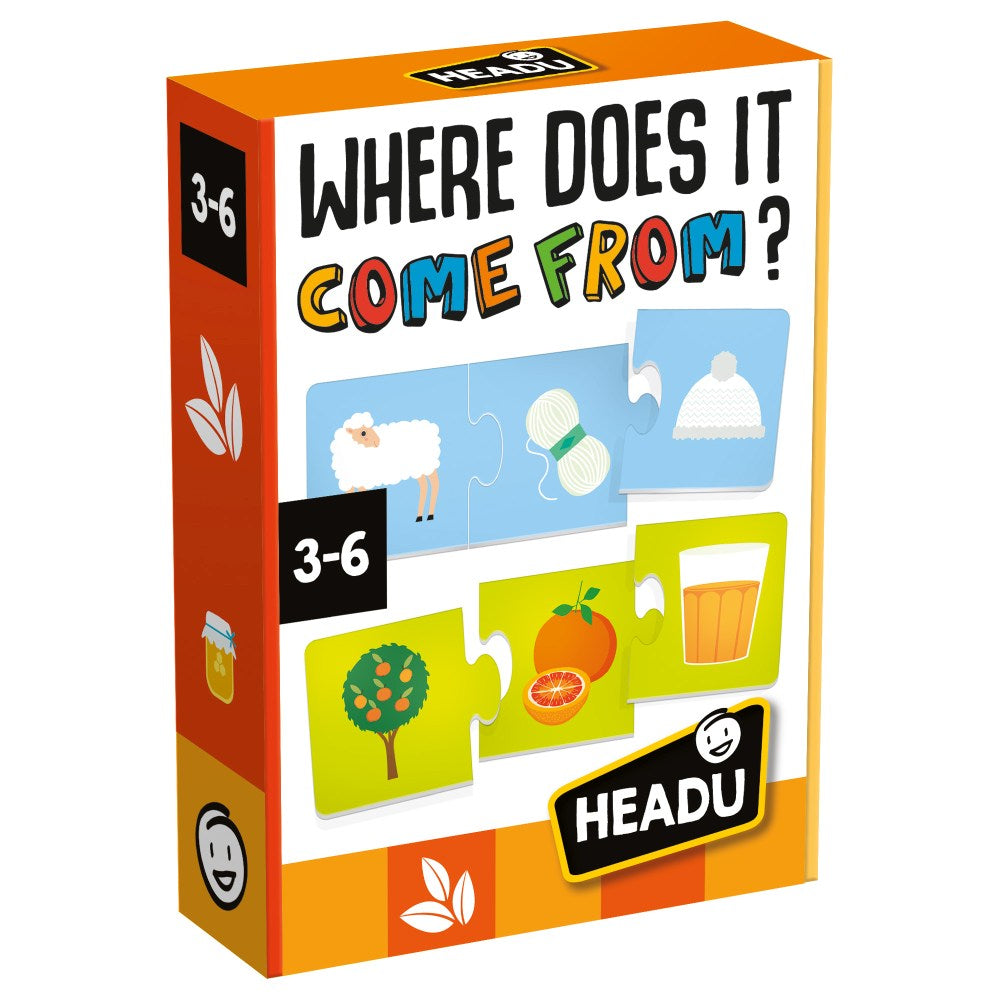 CARDBOARD WHERE THINGS COME FROM - HEADU (HE56048)