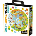 PUZZLE EDUCATIV ROTUND SA INVATAM ANOTIMPURILE - HEADU (HE59049)