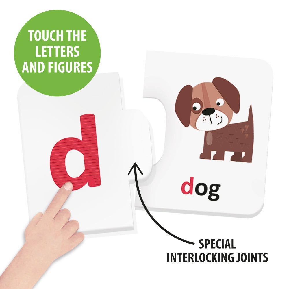JOC EDUCATIV ALFABET TACTIL 2-5 ANI - HEADU (HE60780)