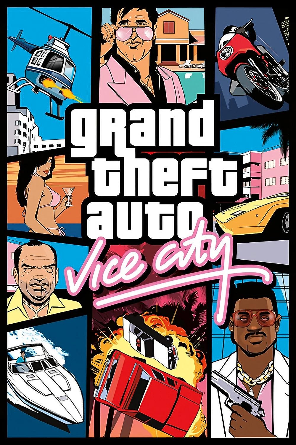 GRAND THEFT AUTO: VICE CITY - ROCKSTAR SOCIAL CLUB - PC - WORLDWIDE - MULTILANGUAGE - Libelula Vesela - Jocuri video