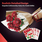 BUCHET DE TRANDAFIRI 3D 265 PIESE - CUBIC FUN (CUP865h)