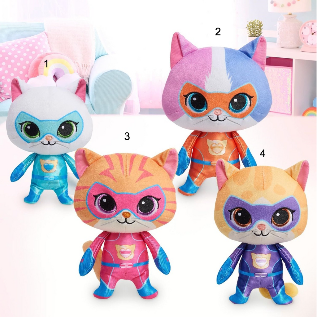 SUPERKITTIES - JUCARIE DE PLUS 20 CM, DIVERSE PERSONAJE (67005)