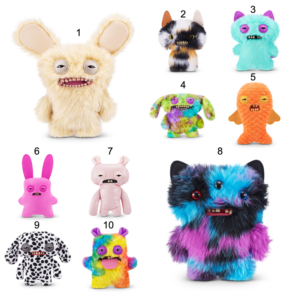 FUGGLER - JUCARIE DE PLUS, 23 CM - CIUDATEII ANIMALE URATELE - ZURU (15731)