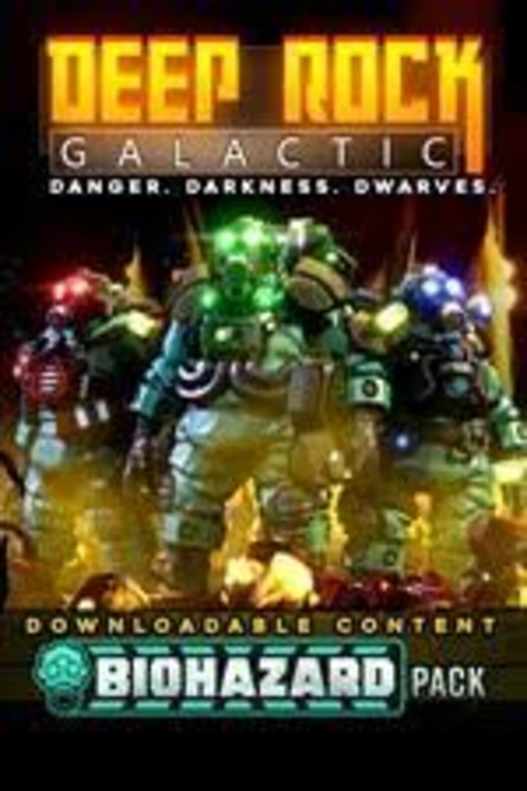 DEEP ROCK GALACTIC - BIOHAZARD PACK - PC - STEAM - MULTILANGUAGE - WORLDWIDE - Libelula Vesela - Jocuri video