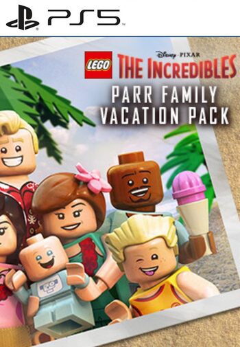 LEGO THE INCREDIBLES - PARR FAMILY VACATION CHARACTER PACK - PLAYSTATION PS5 - PSN - EU - MULTILANGUAGE