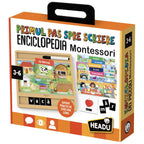 MONTESSORI ENCYCLOPEDIA THE FIRST STEP TO WRITING - HEADU (HE59650)